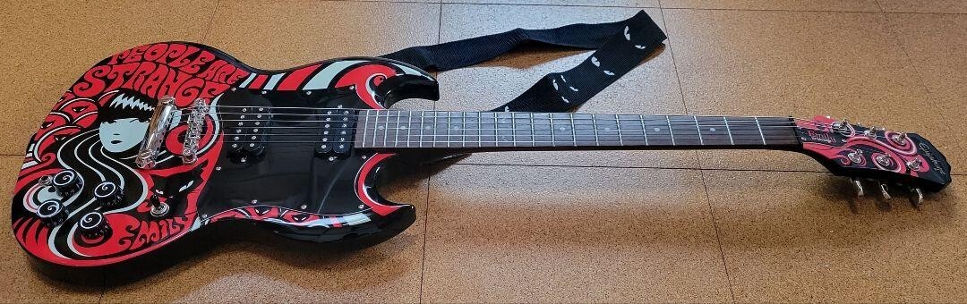 Epiphone Emily Strange エレキギター 黒/赤 Epiphone Emily Strange エレキギター 黒/赤