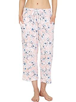 Карен Нойбургер (Karen Neuburger) в брюках-капри Year in Havana, с цветочным рисунком из Пальмы, среднего размера