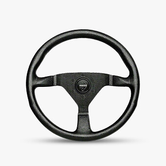 italVolanti Prestige Leather Wood Steering Wheel 360mm Burl
