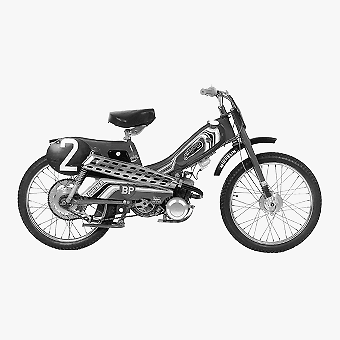 Pièces détachées pour motocyclette de collection Motobécane