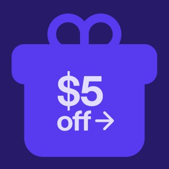 Spend $50+, save $5