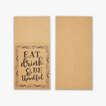 Festa de Ação de Graças mesa e utensílios para servir