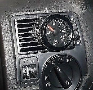 Volkswagen Vw Mkiv Golf 52mm Vent Boost Gauge Pod Angled 1997 2005 Ebay