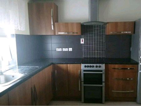 B Q Complete Fitted Kitchen Cupboards Worktop Sink Tap Brown Wood Unit In Leytonstone London Gumtree