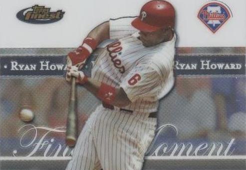 2007 Topps Finest - Ryan Howard #RH-HR 49