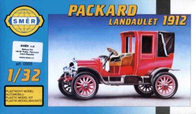 PACKARD MODEL 18 ''LANDAULET'' 1912 1/32 SMER RARE