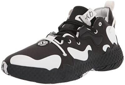 New adidas Unisex-Adult Harden Vol. 6 Basketball Shoe Black Men 7/ Women 8