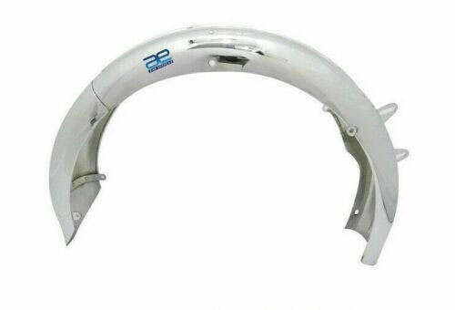 BSA B31 B33 Chrome Mudguard Set Plunger Model With Stays Kit  