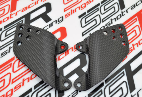 2005 2006 Ninja ZX-6R Carbon Fiber Rearset Foot Peg Mount