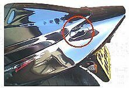 Honda Blackbird Cbr1100xx 97-07 PoignéE Incrustations