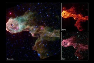 The Elephant's Trunk Nebula Poster NASA's Spitzer Space Telescope 24x36 inch