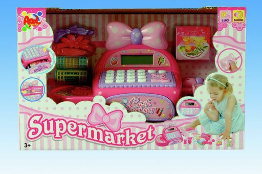 Supermarket Registratore Di Cassa Giocattolo Gioco Bambini sar