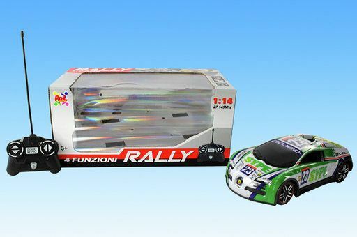 Rc Race Auto  Radiocomandata Rally 1:14 4 Funzioni Gioco Giocattolo Bambini sar