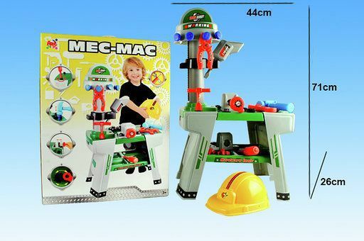 Mec-Mac Banco Da Lavoro Meccanico Gioco Giocattolo Bambini sar