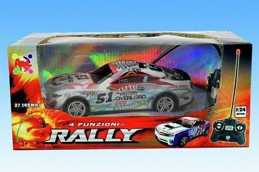 Rally Auto Radiocomandata 4 Funzioni Giocattolo Gioco Bambini sar