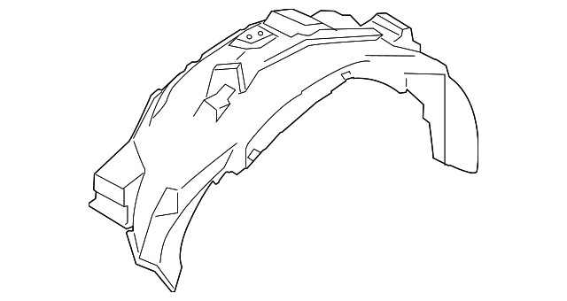 Genuine Ford Fender Liner HL3Z-16102-B