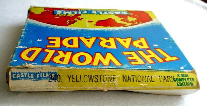 CASTLE FILMS - The World Parade • YELLOWSTONE National PARK #240 • In Box • 8mm