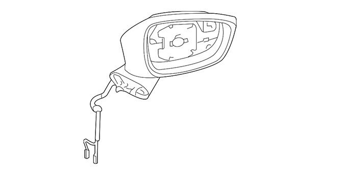 NEW OEM MINI side view mirror left no lens 51167931969 | eBay NEW OEM MINI side view mirror left no lens 51167931969 | eBay