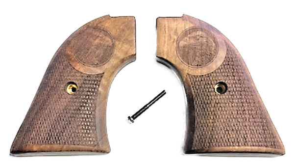 HERITAGE ROUGH RIDER Walnut GRIPS .22 & .22 MAG Carved American eagle
