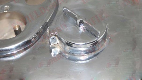 Fits T90 Triumph 5t Speed Twin Steel Chrome Gas Petrol Fuel Tank With Cap