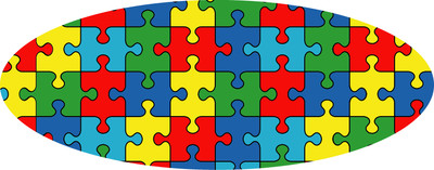 Autism Awareness Aufkleber für 2015-2017 Ford F-150 Emblem Aufkleber