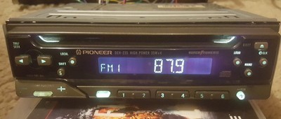 Old School Pioneer DEH235 Cd PlayerRAREVintage1997Supertuner III