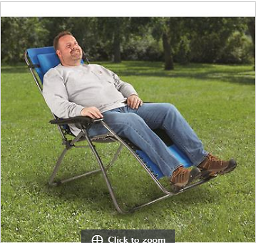 Ultimate XL Oversized 500 lb. Zero Gravity Chair Recliner Relax Your Back Feet