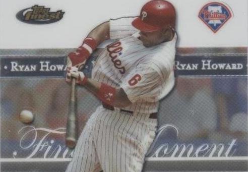 2007 Topps Finest - Ryan Howard #RH-HR 18