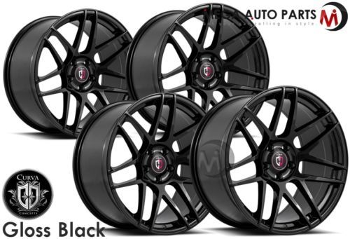 19 ANTHRACITE NICHE M157 WHEELS 5X112 A/S TIRES 23550R19 FITS