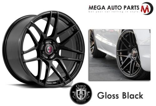 XXR 555 Wheels 18 x8.5 +35 Gold Deep Lip Rims 5x114.3 16