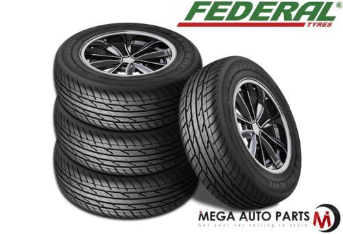 2 Tires Federal Super Steel 595 255/40R19 ZR 96W A/S High
