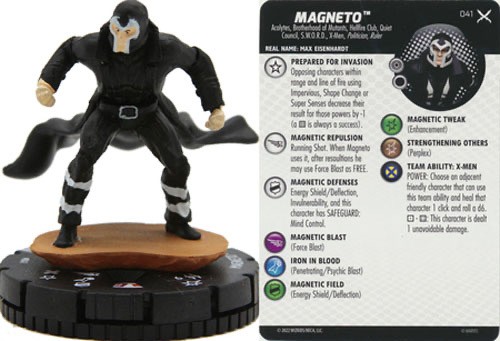Marvel Heroclix X-Men X of Swords Rare : Magneto - 041