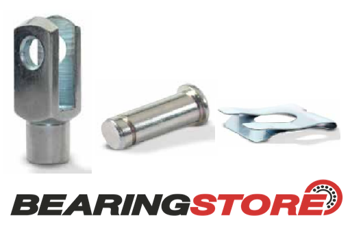 CLIP PIN CLEVIS FORK M10X1.50 RIGHT HAND THREAD LONG SERIES STEEL