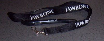 Jawbone LOT Lanyard neck badge holder plus ink pen. Advert Logo promo items lot