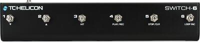 TC-Helicon Switch-6 Accessory Pedal for Expanded Effects Control