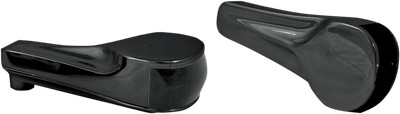ALLOY ART RGFS2-2 LED Front Turn Signals - Finned - Black