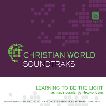 Learning To Be The Light - Newworldson - Accompaniment Track