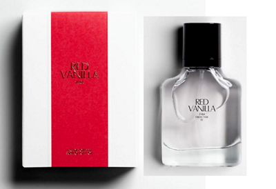 Zara Women Red Vanilla Eau De Toiltette Edt Spray Fragrance