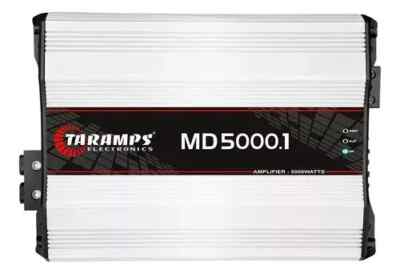 AUTÊNTICO Taramps MD 5000 1 Ohm Amplificador 5K Watts FRETE RÁPIDO MD 5000 1ohms