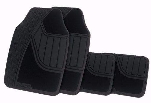 Goodyear negro para coche y camión Alfombras de piso, alfombras y revestimientos de carga