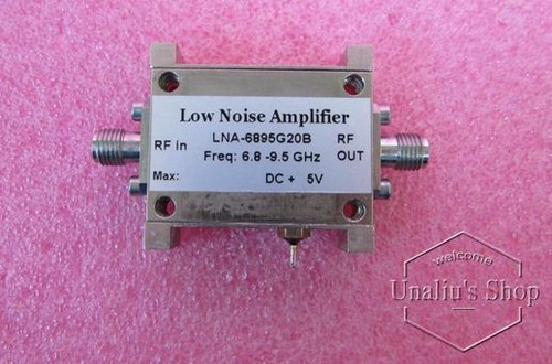 LNA-6895G20B 6.8-9.5GHz 20dB SMA Radio frequency low noise amplifier
