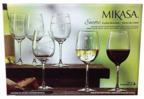 Cristalería Mikasa y recipientes