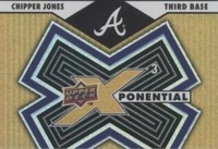 2009 Upper Deck X - Chipper Jones #X3-CJ