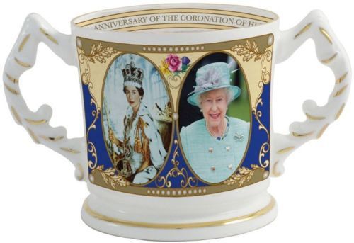 Queen Elizabeth II 1992 40th Anniversary Commemorative Plate