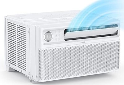 Dreo Window Air Conditioner 8000 BTU U-Shaped Inverter AC Unit Cools Up to 35...