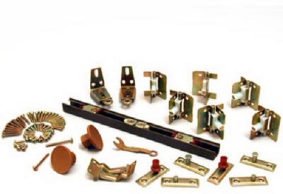 LE Johnson 1700726H 72'' Bi-Fold Door Installation Hardware Set with Track 