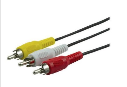 New GE 33608, Composite Audio / Video Cable /Cord  - 6ft (1.8m) open box