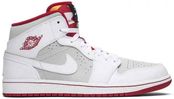 Nike Air Jordan 1 2015 Mid Hare Red White 719551-123 Mens Size 9 New
