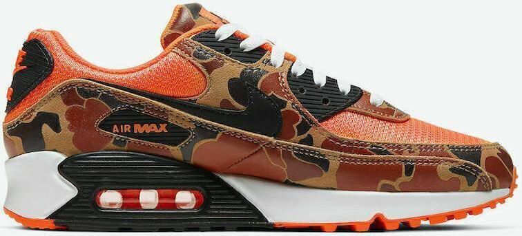 Size 9 - Nike Air Max 90 Orange Camo for sale online | eBay