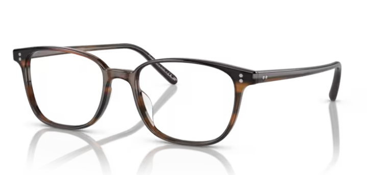 Pre-owned Oliver Peoples 0ov5279u Maslon 1724 Tuscany Tortoise Square Men's Eyeglasses In Clear